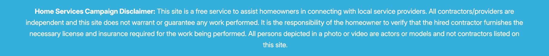 Site footer